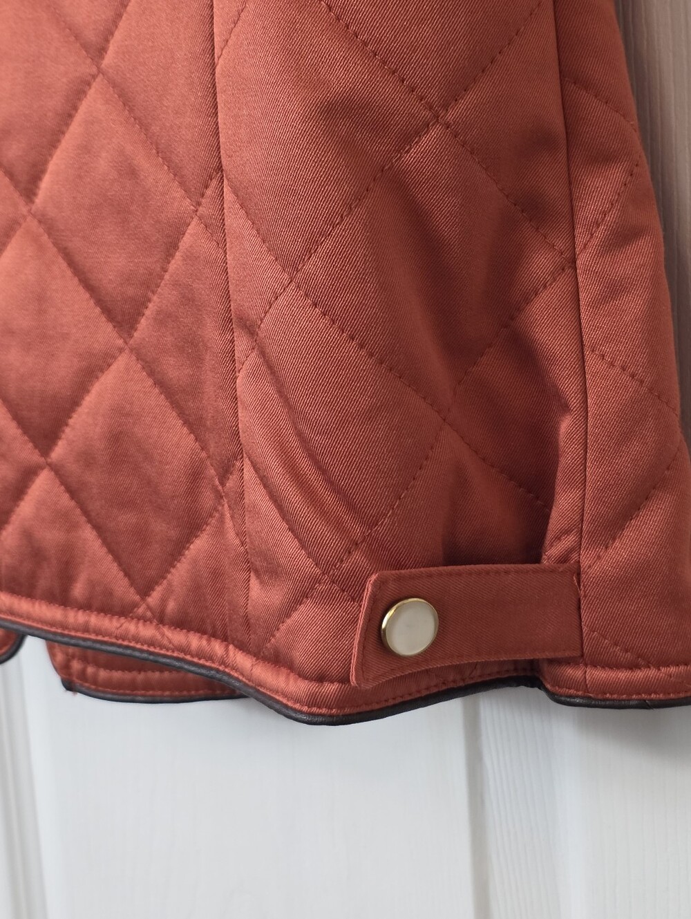 Pendleton Quilted Copper Diamond Women's Vest Medium - Picture 7 of 9